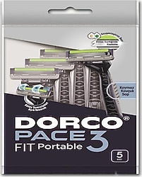 Dorco Pace 3 Fit Portatable 5'li Tıraş Bıçağı