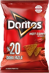 Doritos Hot Corn Acı Biberli Çeşnili Parti Boy Cips 180 gr