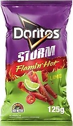 Doritos Storm Flamin Hot Lime Cips 125 gr