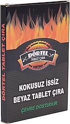 Dörtel 125 gr Beyaz Tablet Çıra