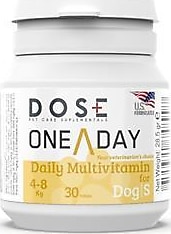 Dose One A Day 30 Tablet 4-8 kg Köpek Multivitamini