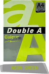 Double A A4 75 gr 100 Yaprak Renkli Fotokopi Kağıdı