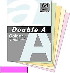 Double A A4 80 gr 25 Yaprak Pastel Fotokopi Kağıdı