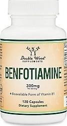 Double Wood Benfotiamine 300 mg 120 Kapsül
