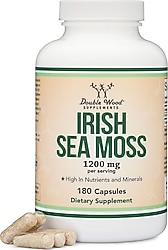 Double Wood Irish Sea Moss Wild Crafted 180 Kapsül