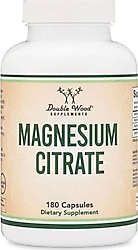 Double Wood Magnesium Citrate 400 mg 180 Kapsül