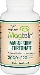 Double Wood Magtein Magnesium L-threonate 2000 mg 120 Kapsül