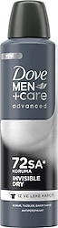 Dove Men +Care Advanced Invisible Dry 150 ml Erkek Deodorant