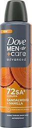 Dove Men +Care Advanced Sandalwood Vanilla 150 ml Erkek Deodorant