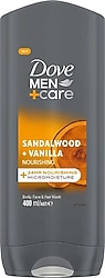 Dove Men +Care Sandalwood Vanilla 400 ml Duş Jeli