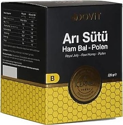 Dovit Arı Sütü Polen Ham Bal Karışımı 220 gr