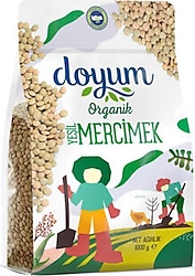 Doyum Organik Yeşil Mercimek 1 kg
