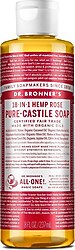 Dr. Bronner's Gül Kokulu Çok Amaçlı Sıvı Sabun 237 ml