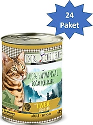 Dr.Chef Tahılsız Ciğer Etli 415 gr 24'lü Yetişkin Konserve Kedi Maması