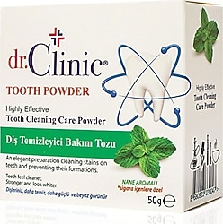 Dr. Clinic Diş Parlatma Tozu 50 gr