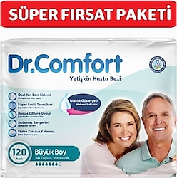 Dr.Comfort Belbantlı Büyük Boy L 30'lu 4 Adet Hasta Bezi