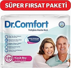 Dr.Comfort Belbantlı Küçük Boy S 30'lu 4 Adet Hasta Bezi