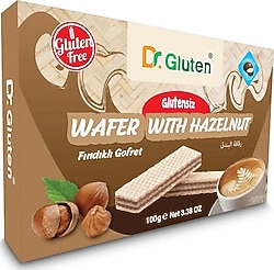Dr. Gluten Fındıklı Gofret 100 gr