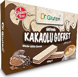 Dr. Gluten Glutensiz Kakaolu Gofret 100 gr