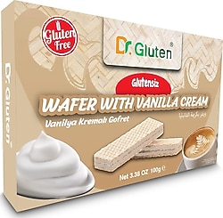 Dr. Gluten Vanilyalı Gofret 100 gr