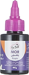 Dr. Gusto Su Bazlı Likit Mor Gıda Boyası 60 gr