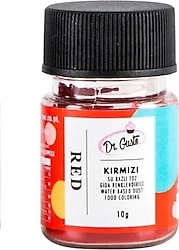 Dr. Gusto Su Bazlı Toz Kırmızı Gıda Boyası 10 gr