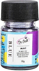 Dr. Gusto Su Bazlı Toz Mavi Gıda Boyası 10 gr