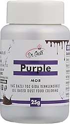 Dr. Gusto Yağ Bazlı Mor 25 gr Toz Gıda Boyası
