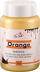 Dr. Gusto Yağ Bazlı Turuncu 25 gr Toz Gıda Boyası