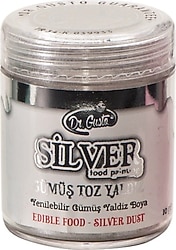 Dr. Gusto Yenilebilir 10 gr Yaldızlı Gümüş Sim Boya