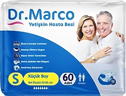 Dr. Marco Belbantlı Küçük Boy S 30'lu 2 Adet Hasta Bezi