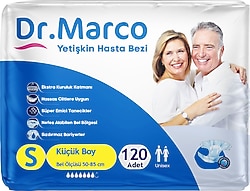 Dr. Marco Belbantlı Küçük Boy S 30'lu 4 Adet Hasta Bezi