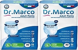 Dr. Marco Emici Külot Büyük Boy L 30'lu 2 Adet Hasta Bezi