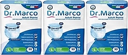 Dr. Marco Emici Külot Büyük Boy L 30'lu 3 Adet Hasta Bezi