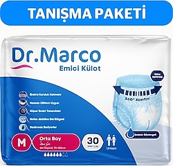 Dr. Marco Emici Külot Orta Boy M 30'lu Hasta Bezi