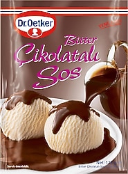 Dr. Oetker Bitter Çikolatalı Sos 122 gr