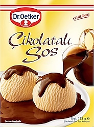 Dr. Oetker Çikolatalı Sos 123 gr