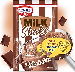 Dr. Oetker Çikolatalı Milkshake Toz İçecek 24 gr