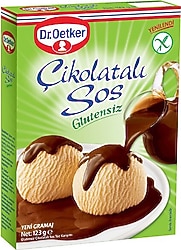 Dr. Oetker Glutensiz Çikolatalı Sos 123 gr