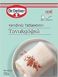 Dr. Oetker Kendiniz Tatlandırın Tavukgöğsü 45 gr