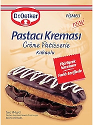 Dr. Oetker Pişmeli Kakaolu Pastacı Kreması 144 gr