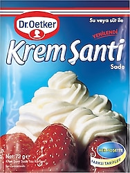 Dr. Oetker Krem Şanti Poşet 72 gr