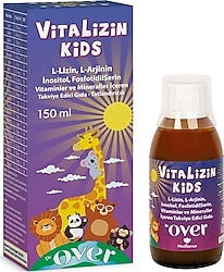 Dr. Over Vitalizin Kids Şurup 150 ml