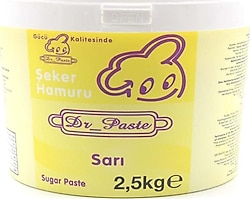 Dr. Paste Sarı 2.5 kg Şeker Hamuru