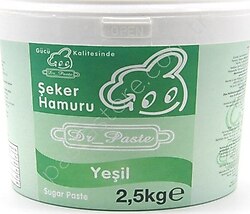 Dr. Paste Yeşil 2.5 kg Şeker Hamuru