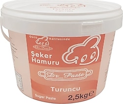 Dr. Paste Turuncu 2.5 kg Şeker Hamuru