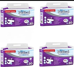 Dr. Pedical Belbantlı Ekstra Büyük Boy XL 30'lu 4 Adet Hasta Bezi