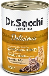 Dr. Sacchi 400 gr Yetişkin Konserve Kedi Maması