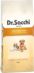 Dr. Sacchi Premium Düşük Tahıllı Tavuklu 15 kg Yetişkin Köpek Maması