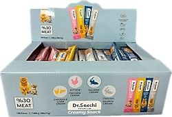 Dr. Sacchi Creamy Snack Karışık 100x14 gr Krema Kedi Ödül Maması